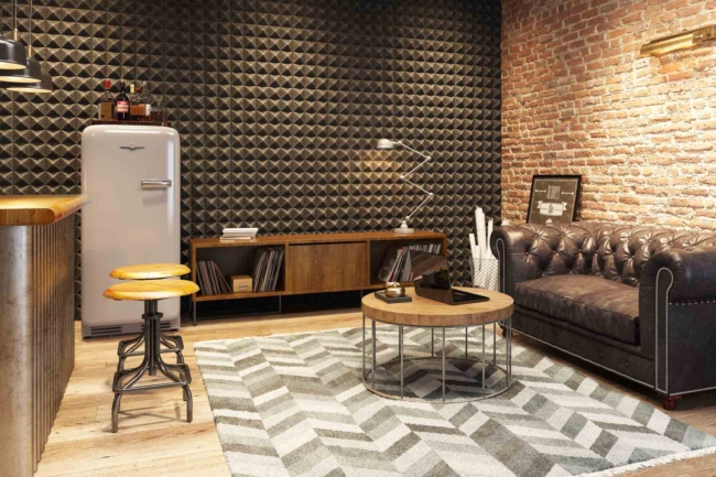 homeguide soundproofing with acoustic padding on living room wall How To Soundproof A Room: A Comprehensive Guide